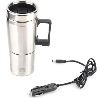Produktbild von Auto Wasserkocher Kaffee Tee Wasser Heizung Tasse 12V 350ML + 150ML