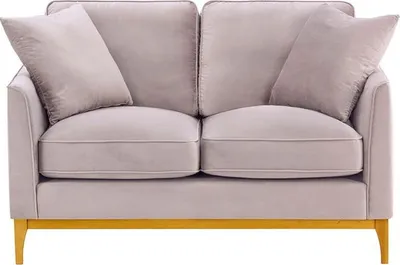 Produktbild von SLF24 - Zweisitzer-Sofa Linara - helllila - Velluto 14