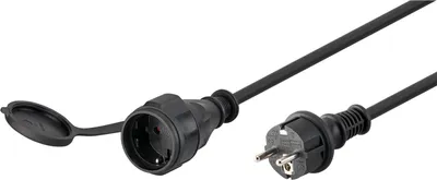 Produktbild von Netzkabel Outdoor, 25 m, schwarz, (3\*1,5 mm²)