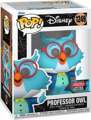 Produktbild von Disney - Professor Owl 1249 2022 Fall Convention Limited Edition - Funko Pop! Vinyl Figur