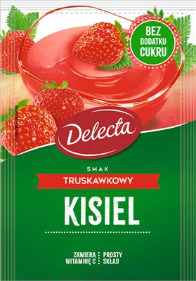 Image de Delecta Kisiel Kisiel Arôme Fraise 38 G