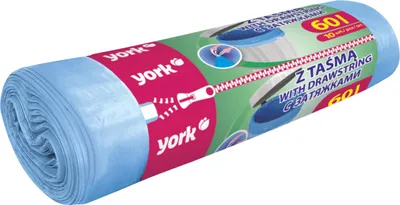 Obrázek produktu pro Pytle na odpad stahovací 60l 10ks