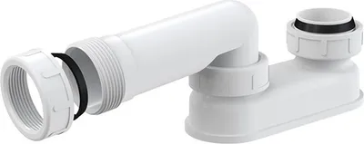 Produktbild von Alcadrain Geruchsverschluss A53 6/4" weiß