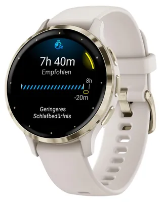 Immagine prodotto di Garmin Venu 3S Smartwatch AMOLED Digitale 390 x 390 Pixel Touch Screen Wi Fi GPS Oro Avorio
