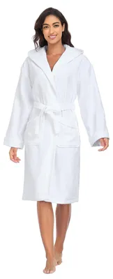 Obrázok produktu pre YEAUPE PRO župan pre dámy, froté, s kapucňou, darčeková krabička, 100% bavlna, kúpeľňa