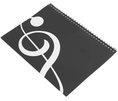 Image de Manuskriptpapier 50 Seiten Blankoblatt Notenpapier für Musiker Notizbuch