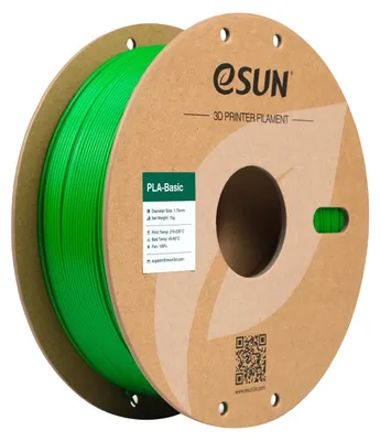 Obrázok produktu pre eSUN PLA vlákno, 1,75 mm, základné PLA vlákno pre 3D tlačiarne, presnosť rozmerov ± 0,03 mm, cievka 1 kg (2,2 lbs), zelená