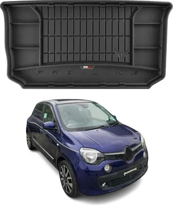 Immagine prodotto di Tappetino per bagagliaio per Renault Twingo 2014-2018 in TPE nero