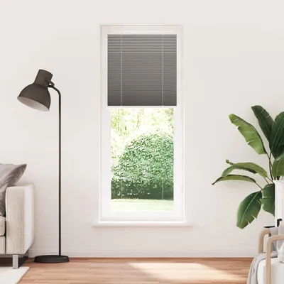 Obrázek produktu pro vidaXL Plisovaná roleta antracit 80x200 cm šířka látky 79,4 cm polyester