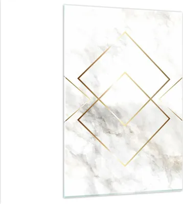 Produktbild von Bilder auf glas - Einteilig - Abstraktion modern - 80x120cm - Glasbilder - Wandbilder - Bilder - zum Aufhängen bereit - Wanddekoration aus Glas - Glas Bilder - Wandbild auf Glas - GPA80x120-4022