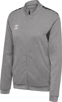 Produktbild von Hummel Authentic PL Zip Jacke Damen, grau, XXL