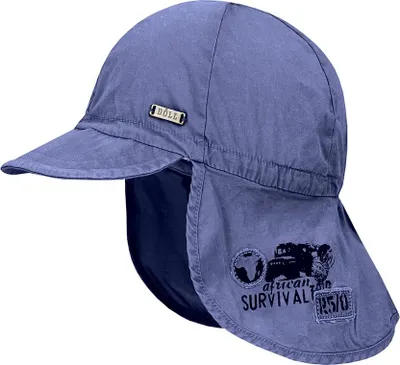 Produktbild von Döll Denim-Halsmütze mit UV-Schutz aus Baumwolle