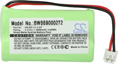 Produktbild von vhbw Akku kompatibel mit VDW Raypex 6 Medizintechnik (2000 mAh, 2,4 V, NiMH)