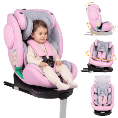 Zdjęcie produktu dla Fotelik samochodowy IBIZA 40-150cm Isofix I-size Obrotowy 360° SUMMER BABY