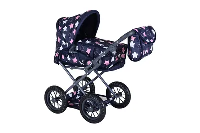 Produktbild von Puppenwagen Ruby - star blue pink