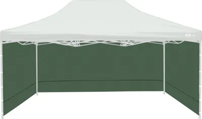 Image de Aga Parois latérales pour stand de3x4,5m Vert