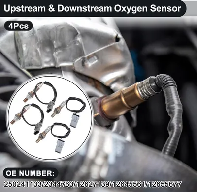Produktbild von Upstream Und Downstream Sauerstoffsensor Für Chevrolet Blazer L4 2.5L 2019-2021 Für Chevrolet Camaro V6 3.6L 2016-2017 O2 Sensor 250241133 4 Stück