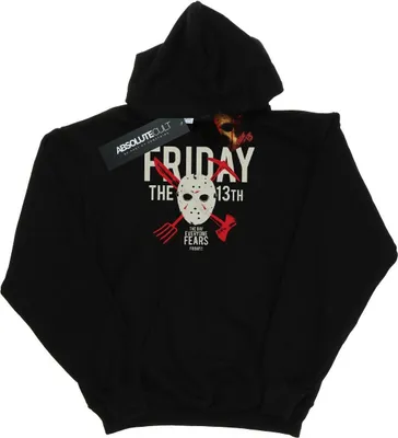Produktbild von Friday 13th - "Day Of Fear" Kapuzenpullover für Damen BI7260 (M) (Schwarz)