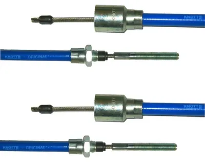 Produktbild von 2 x Bremsseil Knott 37086.03 HL: 630 mm - GL: 840 mm --- Nirosta