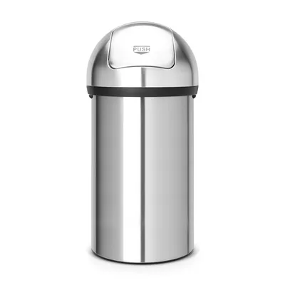 Obrázek produktu pro Koš na odpadky Brabantia - Push, 60 l, Matt Steel