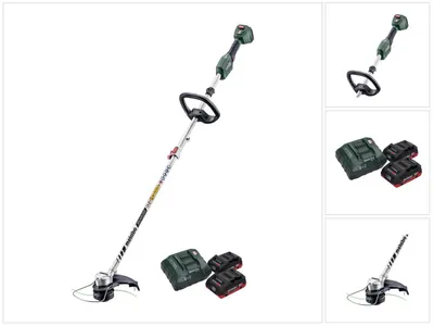 Obrázok produktu pre Metabo RTD 18 LTX BL 30 akumulátorová kosačka na trávu 18 V 30 cm bez kefy + 2x batéria 4,0 Ah + nabíjačka