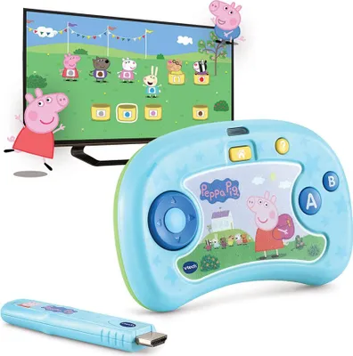 Obrázek produktu pro Vtech V.smile TV New Generation Peppa Pig Elektronická hračka Vícebarevná Vícebarevná Jedna velikost