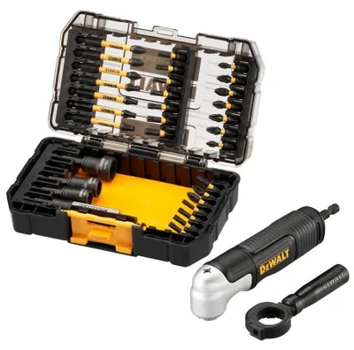 Produktbild von FLEXTORQ Bit-Satz DT70782, 33-teilig, im McLaren Design (inkl. Winkelvorsatz mit Basiskopf und Handgriff, in TOUGH CASE)