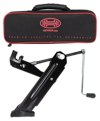 Produktbild von HEYNER® OEM Wagenheber Erstausrüsterqualität Scherenwagenheber VW Caddy - bis 1100 kg inkl. Tasche
