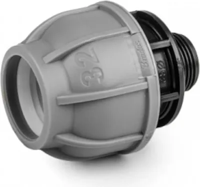 Produktbild von Bradas DSRA10L25M12, Rohrverbindung, Tropfbewässerungssystem, 25 mm, Polen, 1 Stück(e)