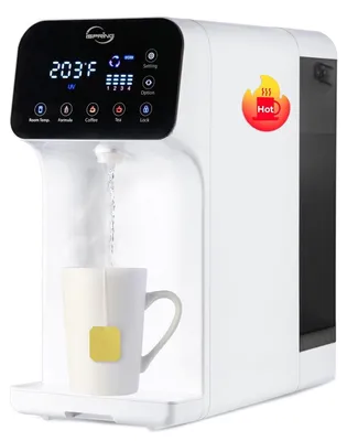 Umkehrosmoseanlage 100 GPD mit UV, 4 Temperaturen, Heißwasser