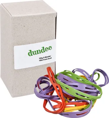 Produktbild von dundee Kreuzbänder farbsortiert 1,1 cm, Ø 10,0 cm, 100,0 g