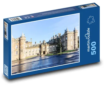 Zdjęcie produktu dla Puzzle 500 Pałac Holyrood w Edynburgu - martinpuzzle