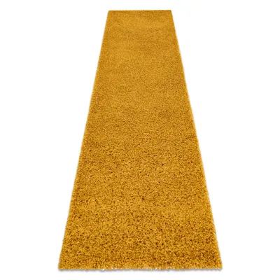 Obrázok produktu pre Bežec SOFFI shaggy 5cm zlatý - do kuchyne, predsiene, chodby, chodby žltý 80x300 cm