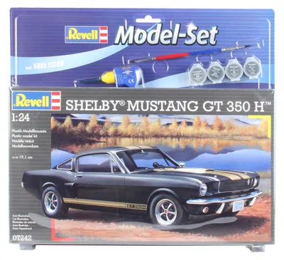 Obrázok produktu pre Revell Model Set Shelby Mustang GT 350, Model športového automobilu, Montážna sada, 1:24, Shelby Mustang GT 350, Ambiciózny, 86 kusov