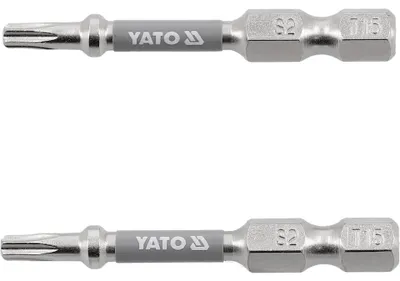 Image de Embouts TORX T15 1/4" x 50 mm, lot de 2, acier S2, nickelés