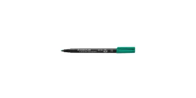 Produktbild von Staedtler 317-5, Grün, Rundspitze, Schwarz, Grün, Polypropylen (PP), Medium, 1 mm