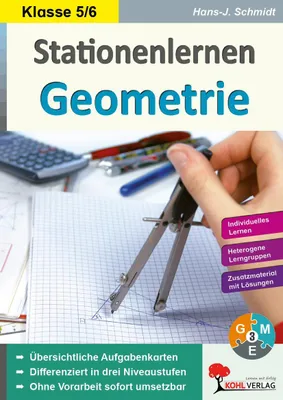 Produktbild von Stationenlernen Geometrie / Klasse 5-6