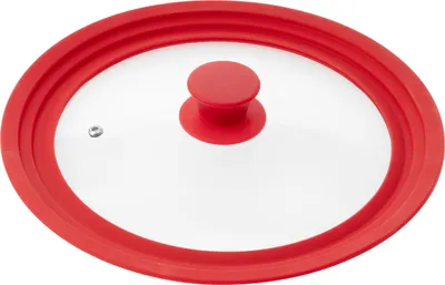 Immagine prodotto di bremermann coperchio universale per barattoli con bordo in silicone, 30/32/34 cm, rosso grande
