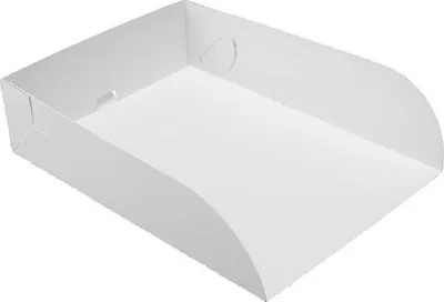 Produktbild von Kuchenbox "Kugel" 25 x 18 x 6 cm 100 Stück.