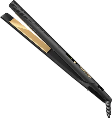 Produktbild von BaByliss ST420E Haarglätter Creative Sleek M Schwarz Gold Keramik