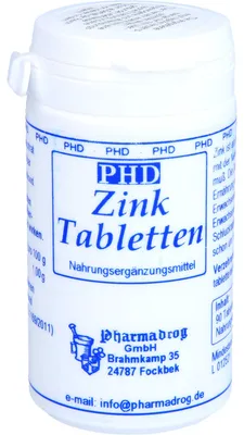 Immagine prodotto di PHD Compresse di zinco, 90 compresse