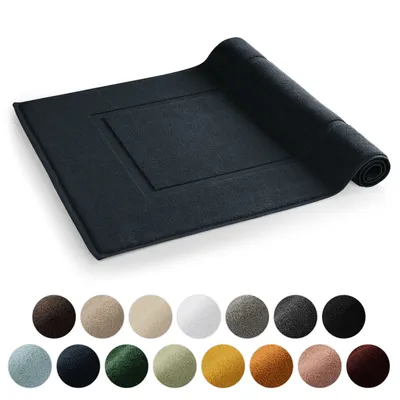 Produktbild von Blumtal Premium Frottier Badematte - Badeteppich ® , waschbarer Badvorleger 50x80cm, saugstark & weich