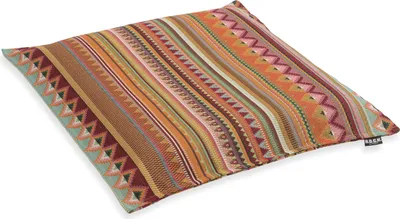Produktbild von H.O.C.K. Berto Outdoor Sitzkissen 45x45x6cm col. 1 terra multi sun boho