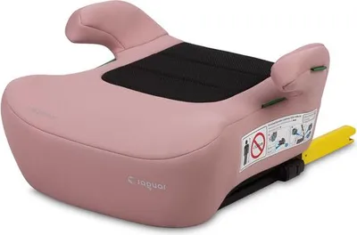 Caretero Jaguar i-Size Sitzerhöhung, Rosa, 125–150 cm, mit ISOFIX