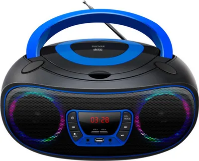 Image de Lecteur CD avec disque Radio USB Bluetooth MP3 AUX Denver TCL-212BT NOIR