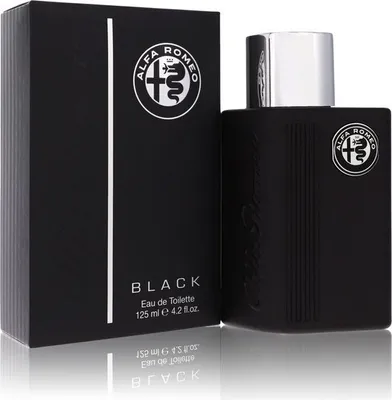 Obrázek produktu pro Alfa Romeo Black toaletní voda ve spreji 125 ml pro muže