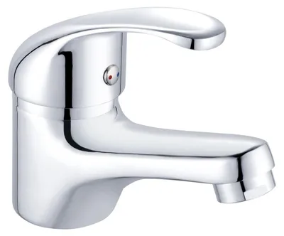 Obrázek produktu pro Baterie sanitara Rousseau, monocomanda, cromata, argintiu, aerator inclus