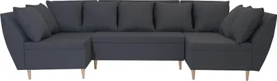 Produktbild von ALI-U Ecksofa mit Schlaffunktion - Grau