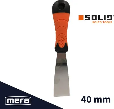 Produktbild von Spachtel Edelstahl 40mm mit ergonomischem Griff