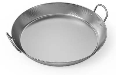 Produktbild von Paellapfanne 44.5 cm, Kohlenstoffstahl, mit Griffen, für Grill